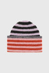 YANYAN KNITS 2025 Fall/Winter Collection - Brimless Knit Hat (YYK-YYW23-1552-PIN, Two-tone Pink)